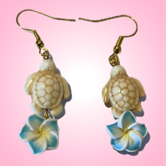 Hibiscus Earrings