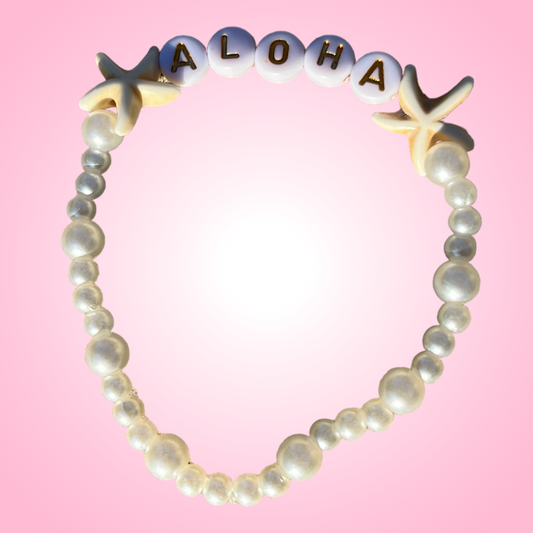 Aloha Pearl Bracelet